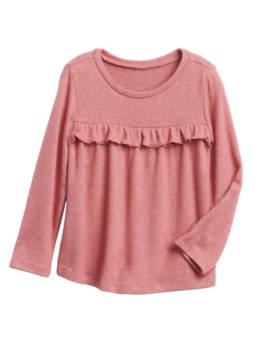 Baby Gap Baby Girl Softspun Ruffle T-Shirt